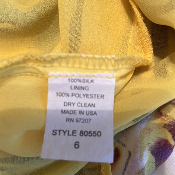 Mary L. Couture Silk Fit & Flare Silhouette. Preowned - Picture 9 of 11